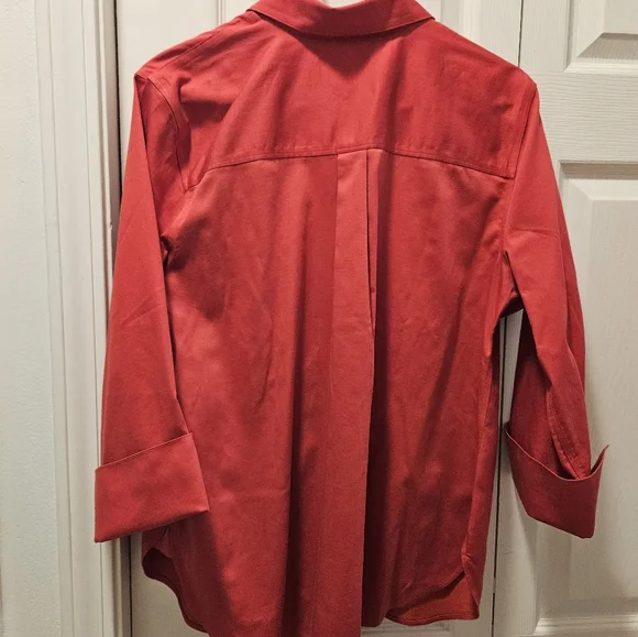 Chicos non iron Shirt Size 1.5 (10/12) - Picture 2 of 8